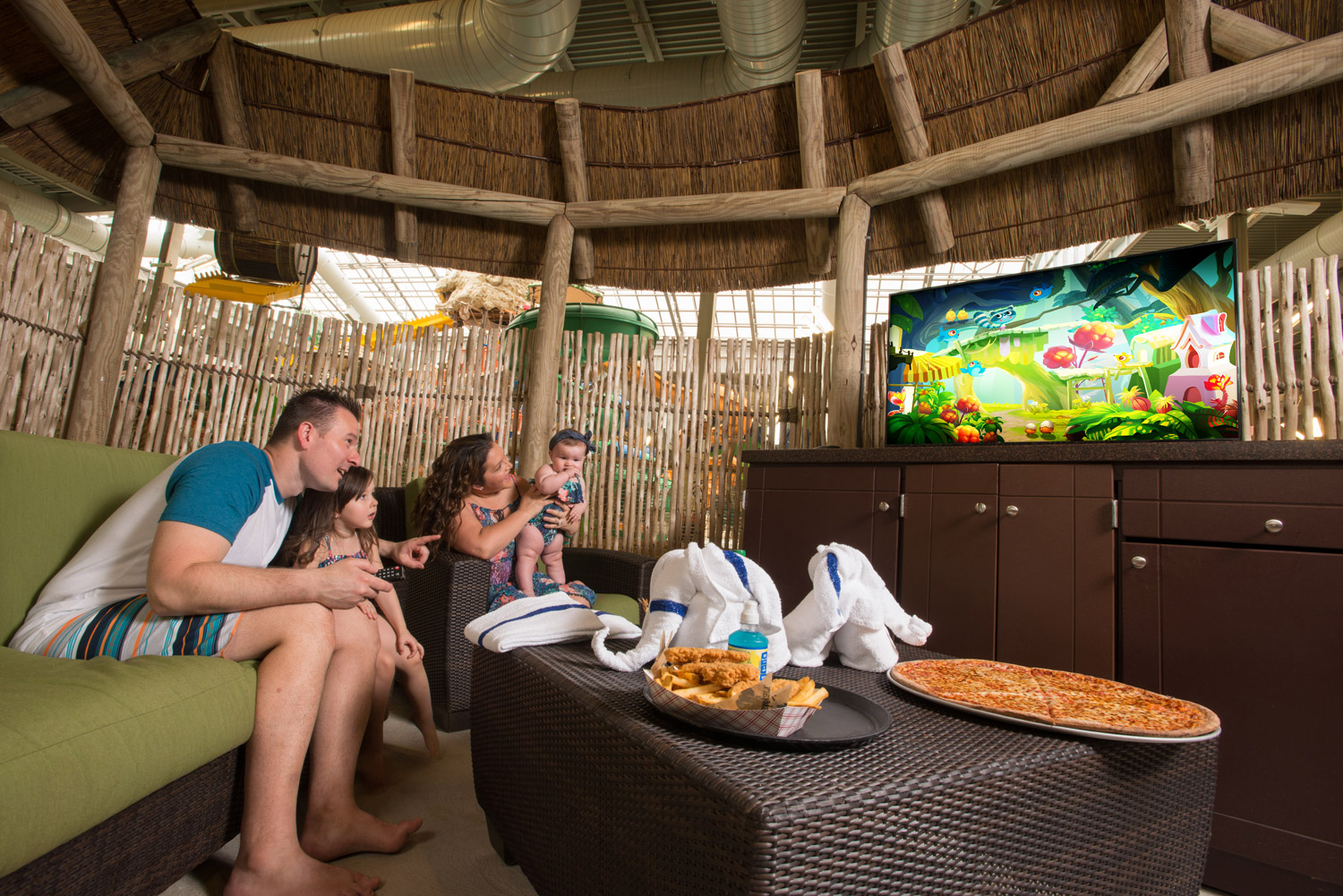 Samsung Hospitality TVs and LYNK REACH Make a Big Splash at Waterpark Resort