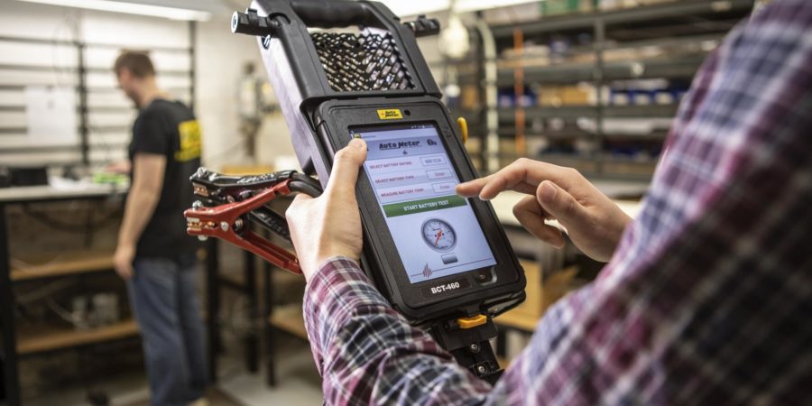Auto Meter Delivers Game-Changing Battery Tester on Samsung Tablet
