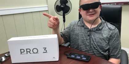 NuEyes smart glasses help veterans navigate vision loss