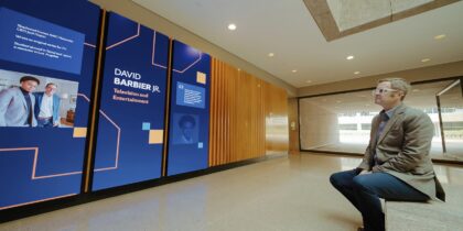 The Wall brings digital excellence to Syracuse University