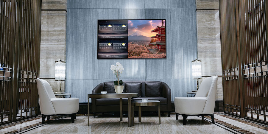 Streamlining content distribution for hotel digital signage and TVs